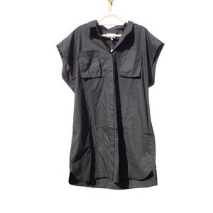REVOLVE Lita by Ciara Shirt Dress Cotton Black size XXL NWT Sleeveless $248
